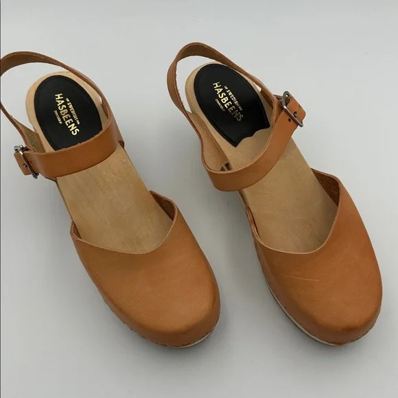 Swedish hasbeens krillan clog Sz38 US8 - Picture 2 of 13